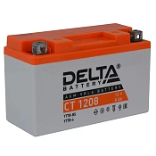 Аккумулятор Delta CT 1208 (8 Ah) YT7B-BS / YT7B-4 / YT9B-BS